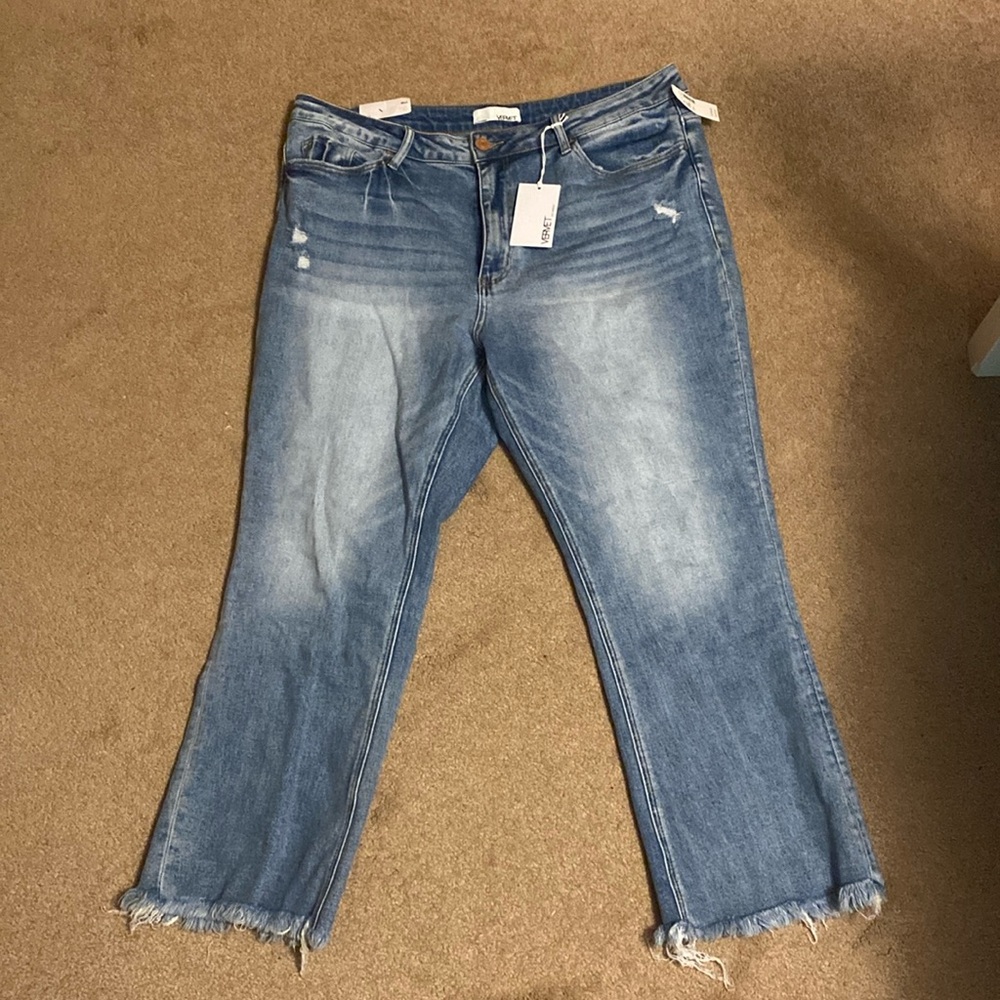 Vervet Bella high-rise flare jeans